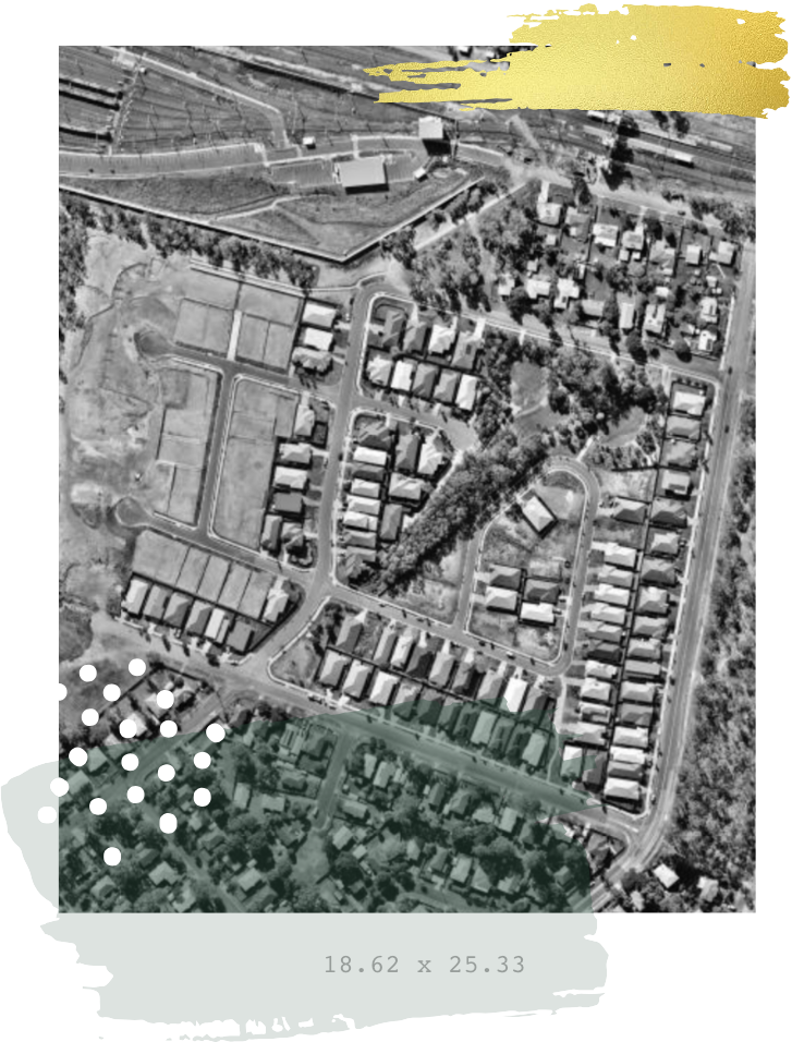 Hickey Oatley Services Subdivision Aerial View